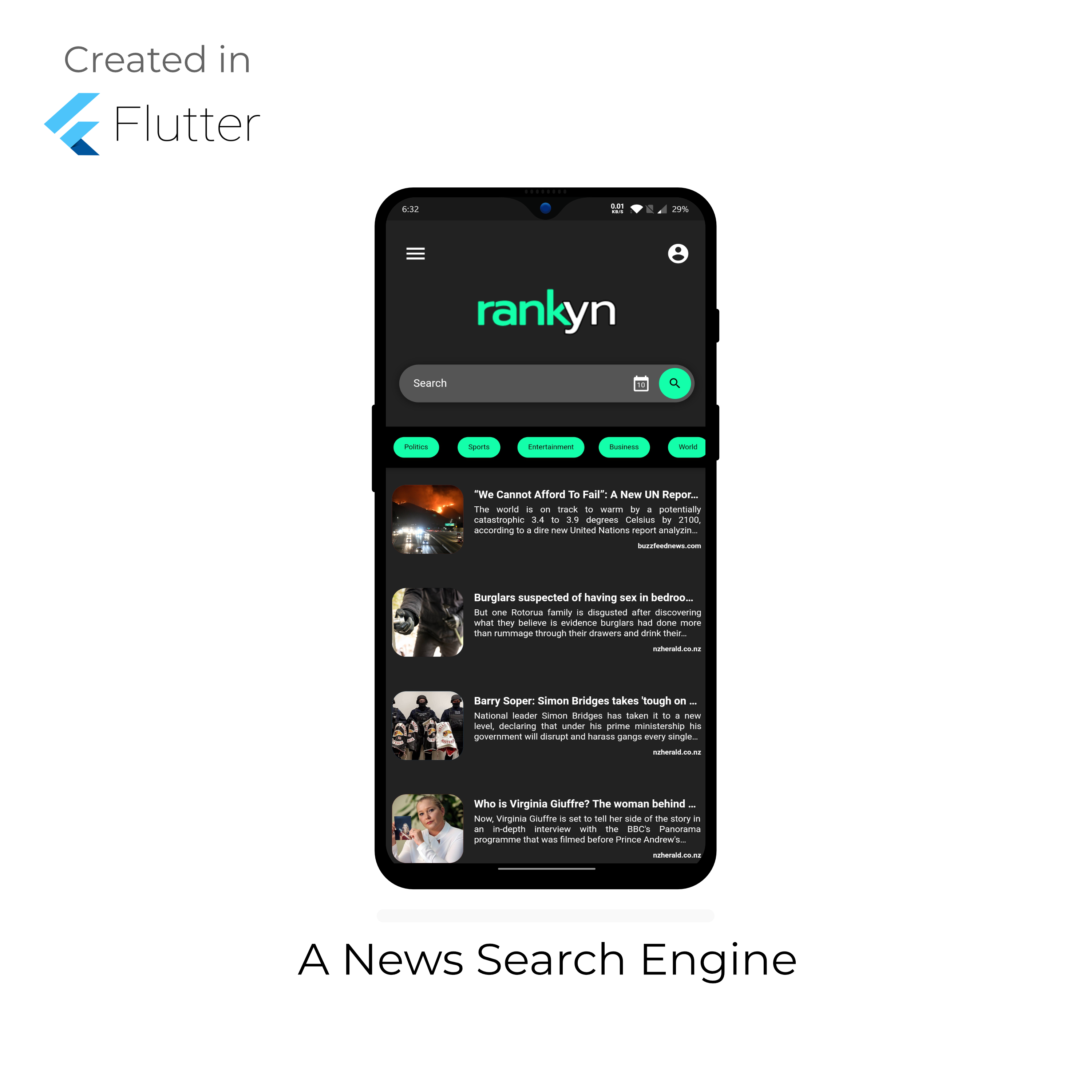 rankyn - News Search Engine