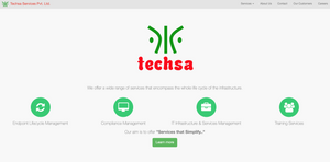 Desktop Layout - Techsa Services